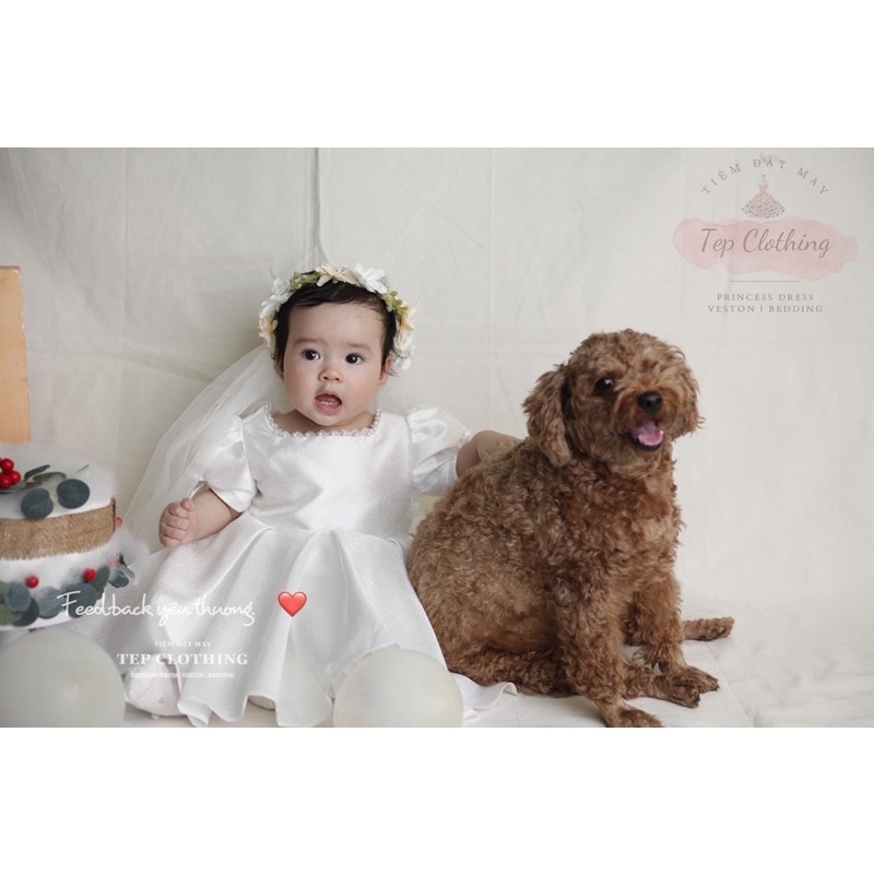 EIRA- ĐẦM CÔNG CHÚA THIẾT KẾ BY TEP CLOTHING CHO BÉ GÁI