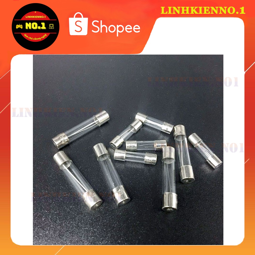 Cầu Chì Ống Cầu Chì Thủy Tinh 5x20MM 1A 2A 3A 4A 5A 6A 8A 10A 15A 20A
