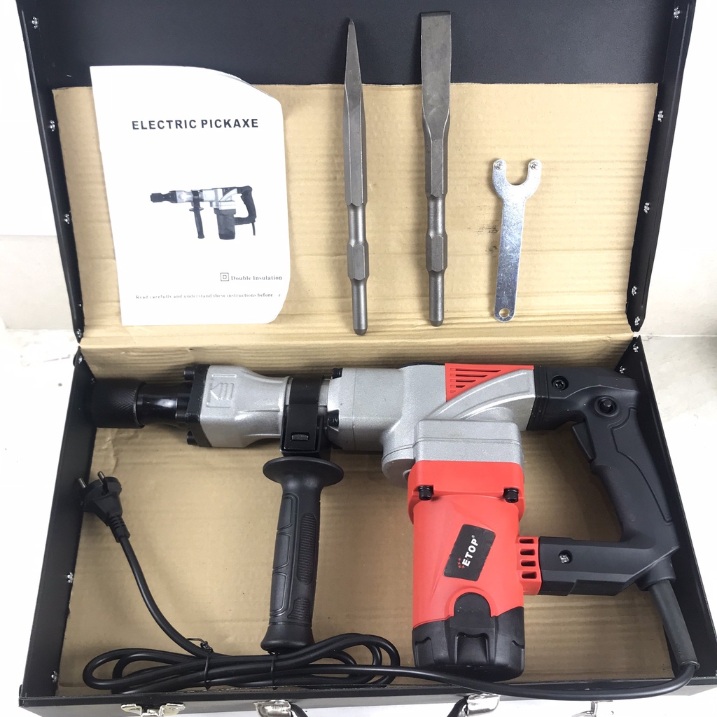 Máy chuyên đục phá bê tông ETOP 0858, công suất lớn 2100w, bảo hành 6 tháng