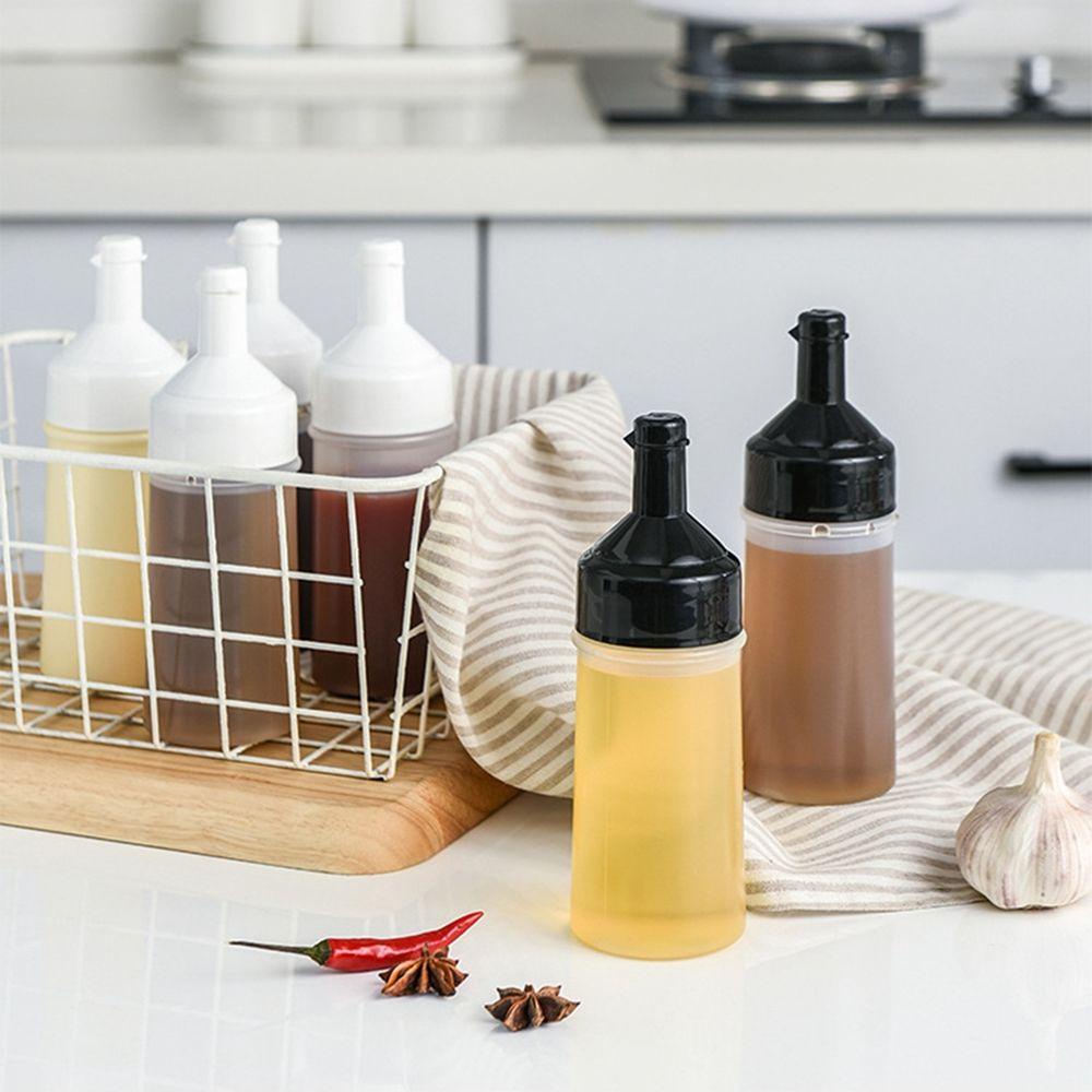 Chai Nhựa Đựng Gia Vị / Giấm Dạng Bóp Chống Rò Rỉ Tiện Dụng Cho Nhà Hàng / Nhà Hàng