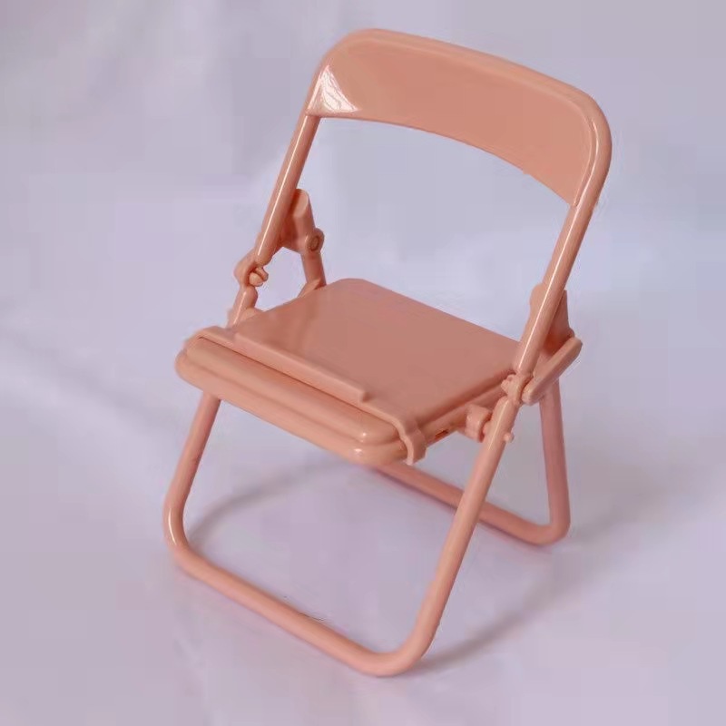 Giá đỡ điện thoại - Kệ điện thoại siêu xinh hình ghế gấp gọn - Phụ kiện điện thoại