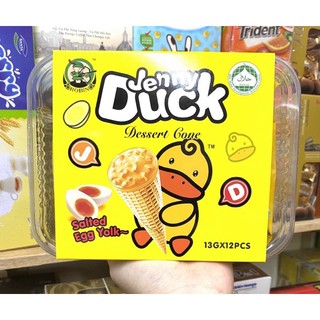 bánh ốc quế trứng muối con vịt  :(Thái Lan)