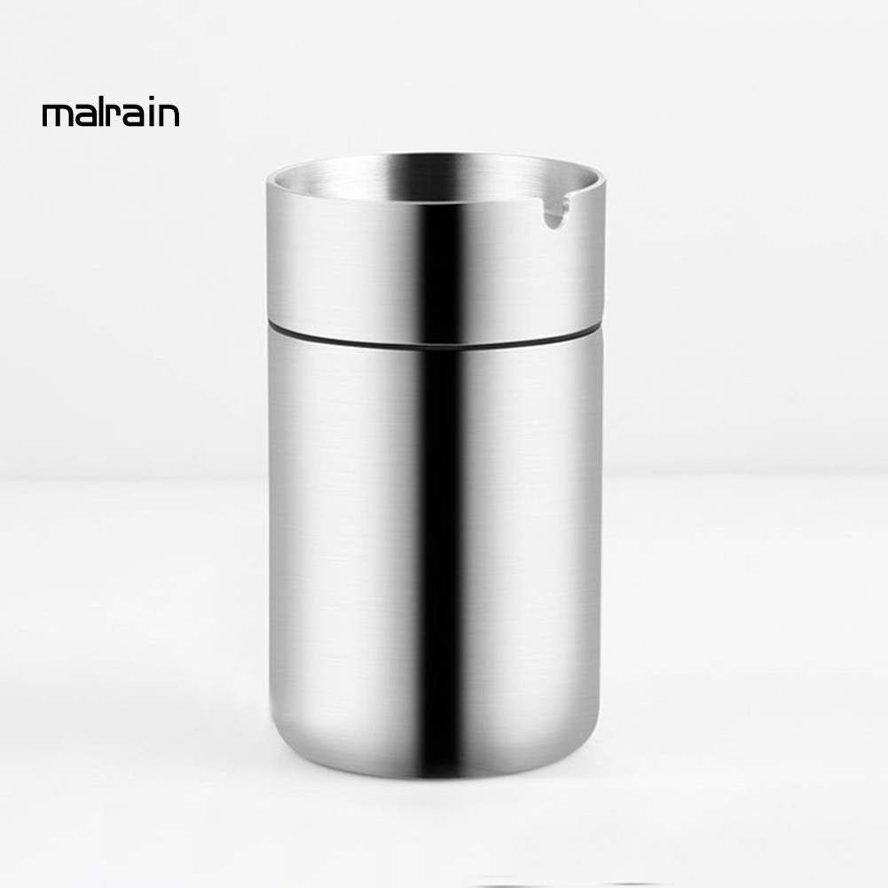 Gạt Tàn Thuốc Lá Bằng Thép Không Gỉ Kèm Giá Đỡ Tiện Lợi