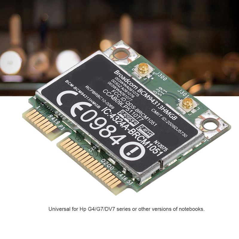 Card Hp Cho Laptop Broadcom Bcm94313Hmgb 600370-001 Wifi Bt3.0 Mini Pcie Card Hp Laptop Am | BigBuy360 - bigbuy360.vn