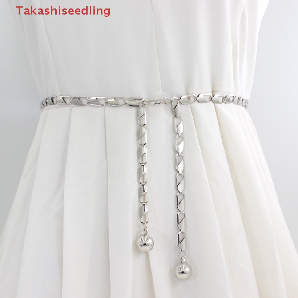 Chuỗi Dây Xích Đeo Thắt Lưng Bằng Kim Loại Có Thể Điều Chỉnh Trang Trí Bikini Thời Trang Cho Nữ
