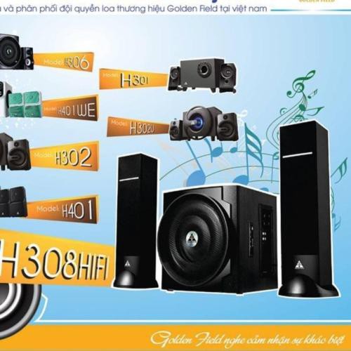 LOA VI TÍNH GOLDEN FIELD H308 BLUETOOTH - Liên hệ vs shop để đc hỗ trợ vận chuyển