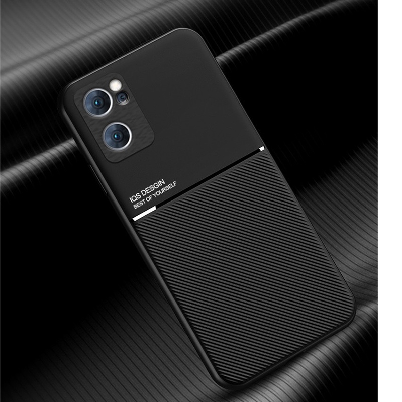 Ốp Điện Thoại Da PU Cứng Sang Trọng Cho OPPO Reno 7 6 Pro Plus 6 Lite 6Z 7 SE ACE 2
