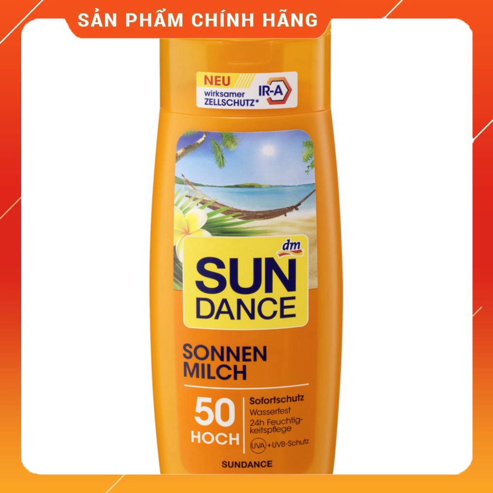 KEM CHỐNG NẮNG DẠNG LOTION SUNDANCE SPF 50 Dung Tích 200ml Mĩ Phẩm Gía Sỉ 89