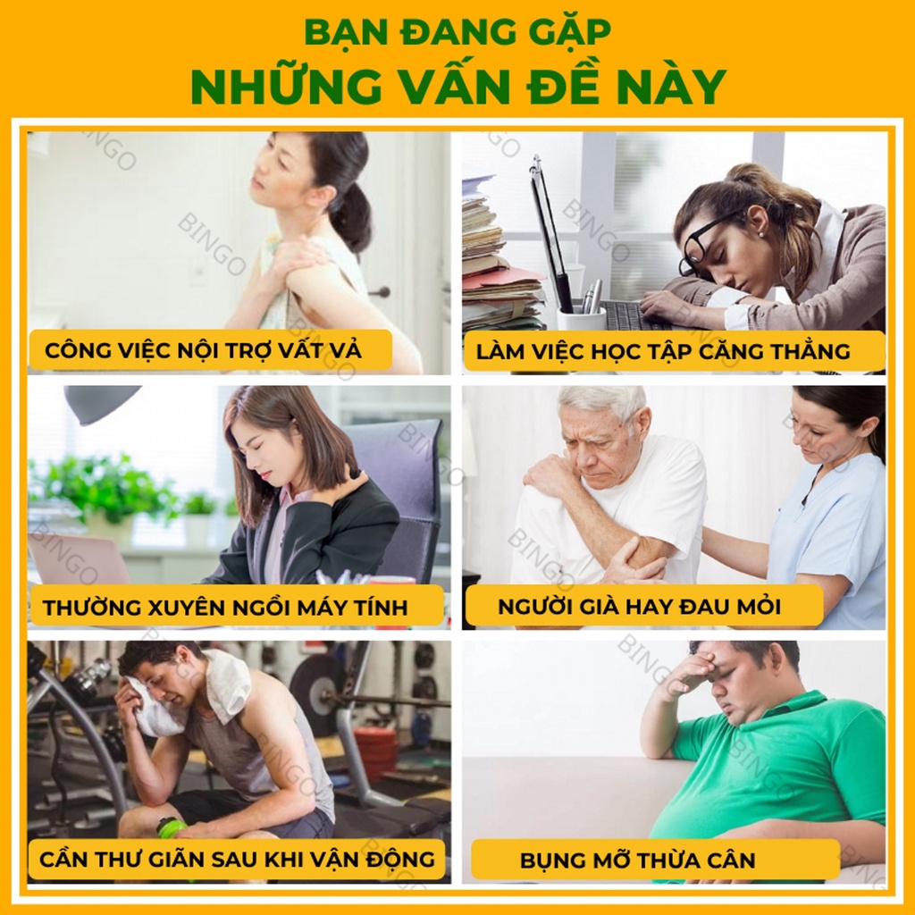 Máy massage cầm tay  Máy massage toàn thân Relax matxa bụng, lưng, cổ, tay, chân, vai - Đánh tan mỡ bụng