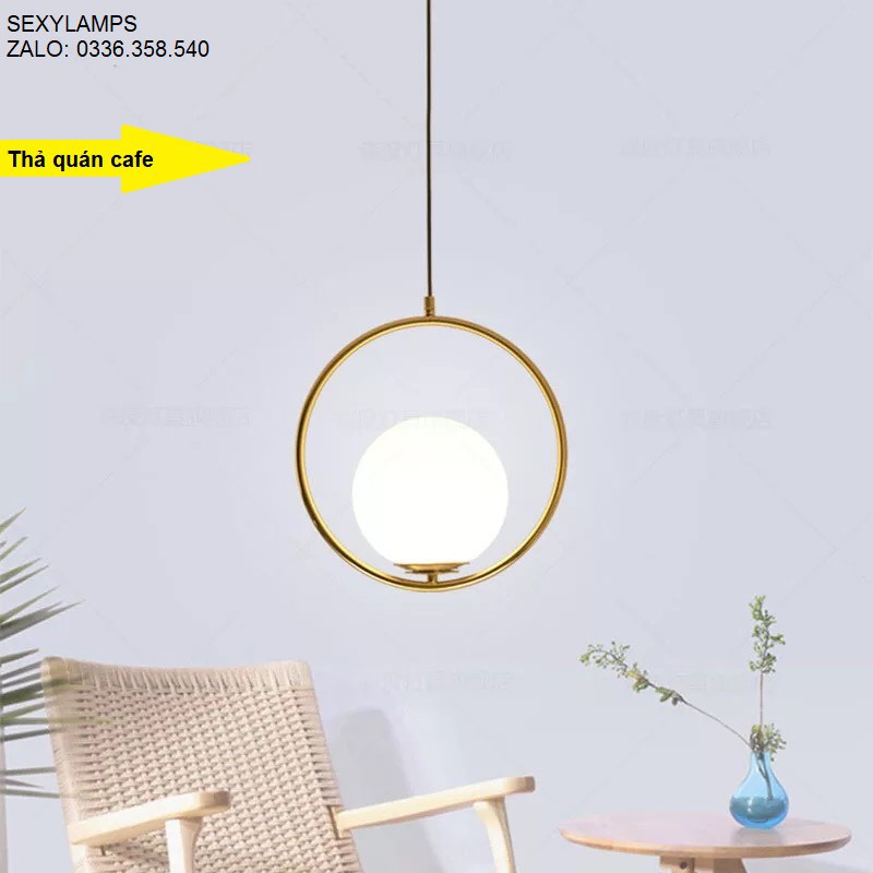 ĐÈN THẢ TRANG TRÍ QUẢ CẦU (TẶNG KÈM BÓNG LED)