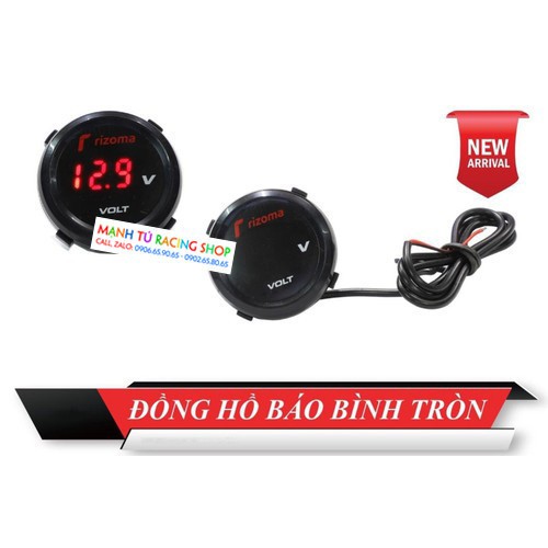 đồng hồ rizoma báo bình tròn