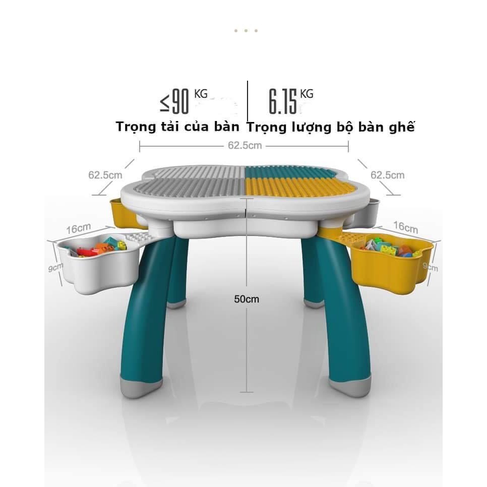 [CHÍNH HÃNG] BÀN XẾP HÌNH ĐA NĂNG HOA ANH ĐÀO CHO BÉ RÈN LUYỆN TƯ DUY, KÍCH THÍCH SÁNG TẠO