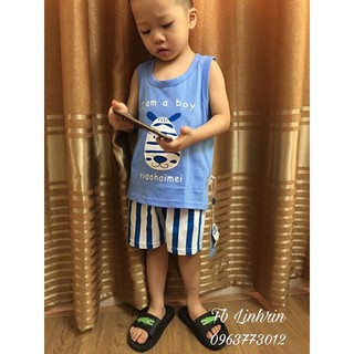 Combo 2 Bộ ba lỗ Bé trai