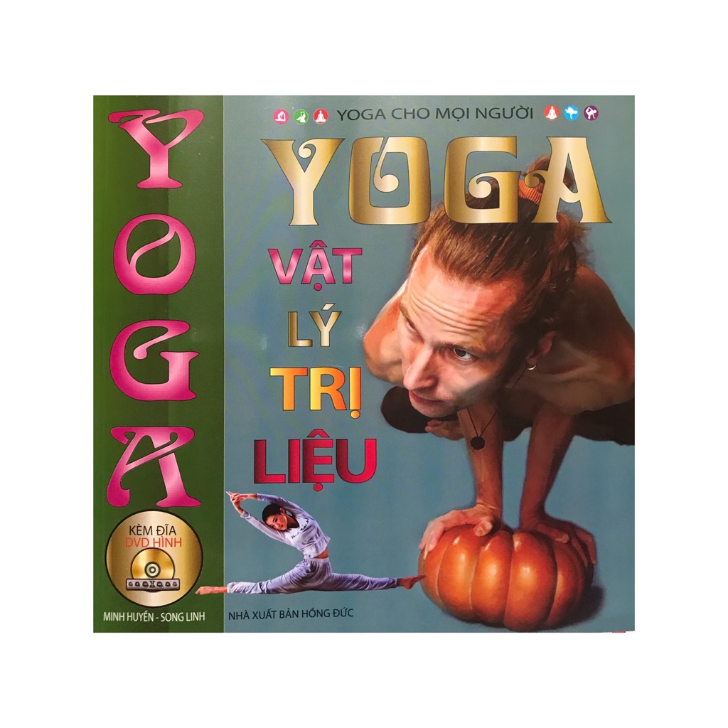 Sách - Yoga vật lý trị liệu , kèm đĩa CD ( Minh Lâm )