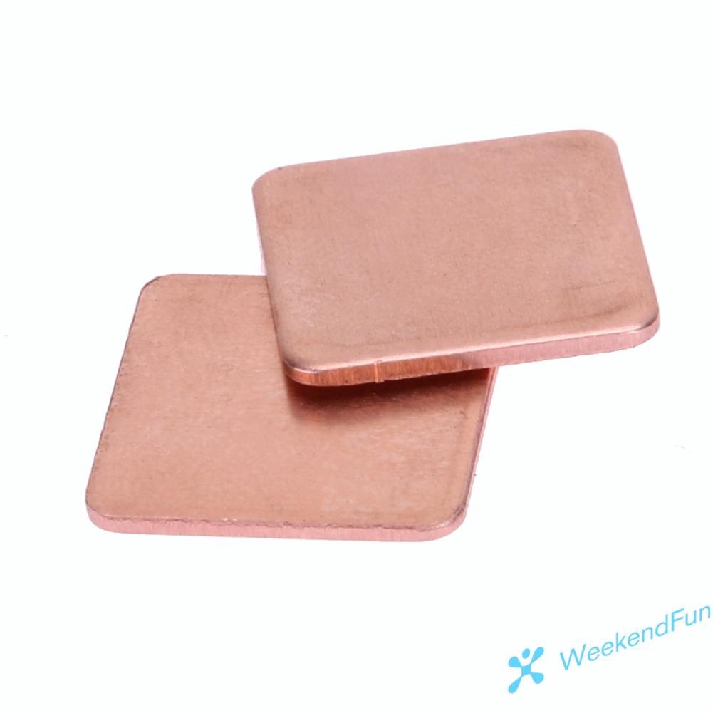 Set 10 Miếng Đồng Tản Nhiệt 15mmx15mm 0.3mm Sang 2mm Cho Laptop | BigBuy360 - bigbuy360.vn