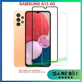 Samsung A24 4G A04 A04S A04E A13 4G A14 4G - 5G A23 A33 M33 5G Kính cường lực full màn hình, kính cường lực trong suốt