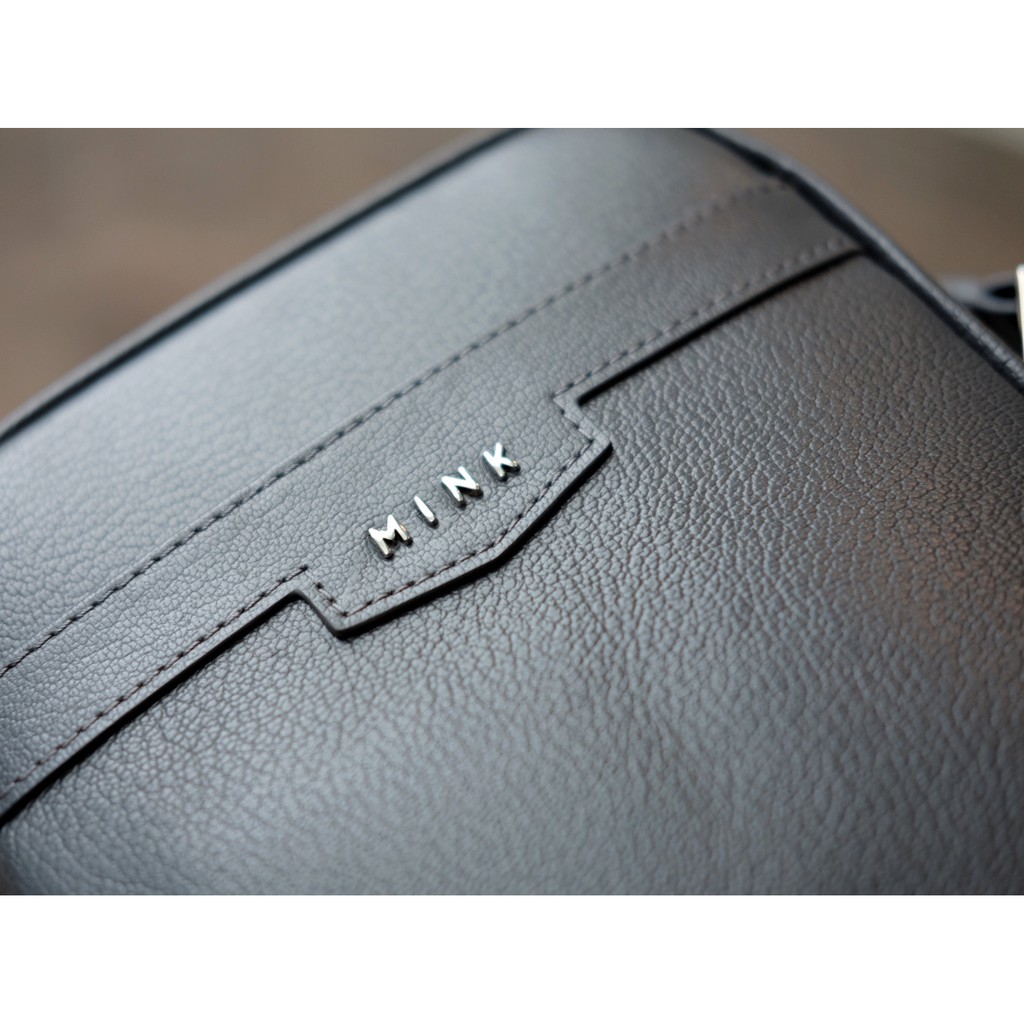 Túi đeo chéo nam bằng da bò thật- Amald: MY01-11