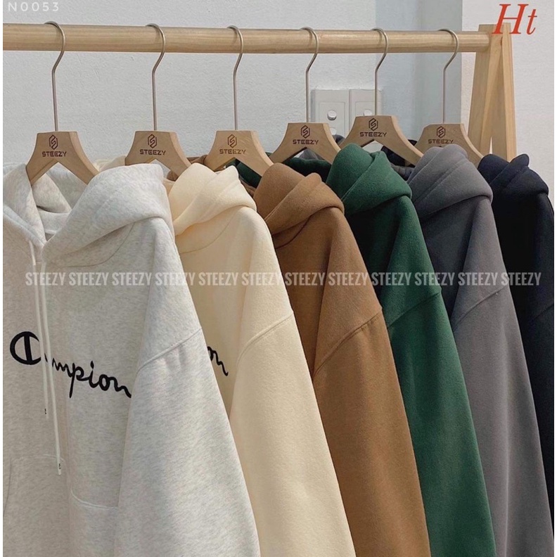Áo hoodie Champi 2 chất H2A978