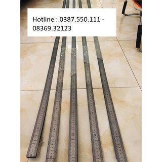 Thước Inox máy cắt nhôm loại 3m8, 4m2.