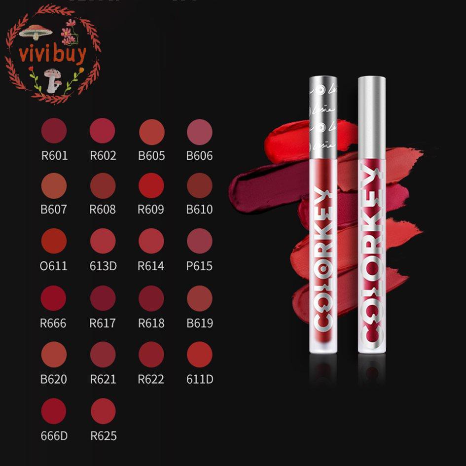 [Hàng mới về] Son bóng trang điểm màu sắc nhung lì lâu trôi | BigBuy360 - bigbuy360.vn