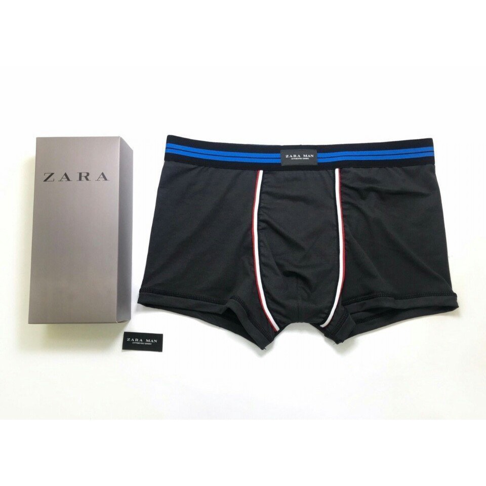 Hộp 3 quần lót nam ZARA - Quần ship boxer nam zara(ảnh thật)