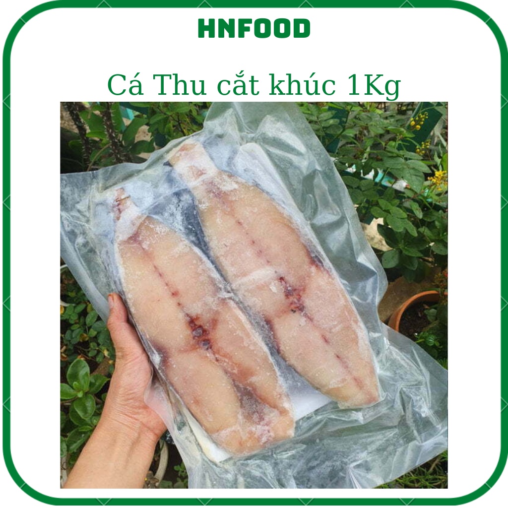 Cá thu cắt khúc - Cá thu phấn (1Kg 2 khúc)