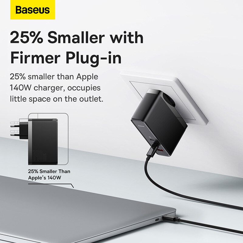 Bộ sạc nhanh Baseus Gan5 Pro 140w - GaN2 Pro 100w nhiều cổng