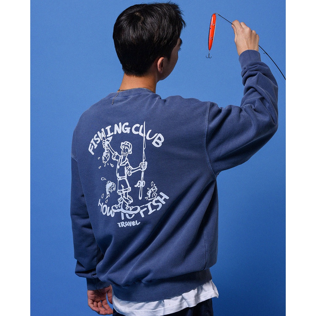 Áo Sweater màu Wash chính hãng TRAVEL