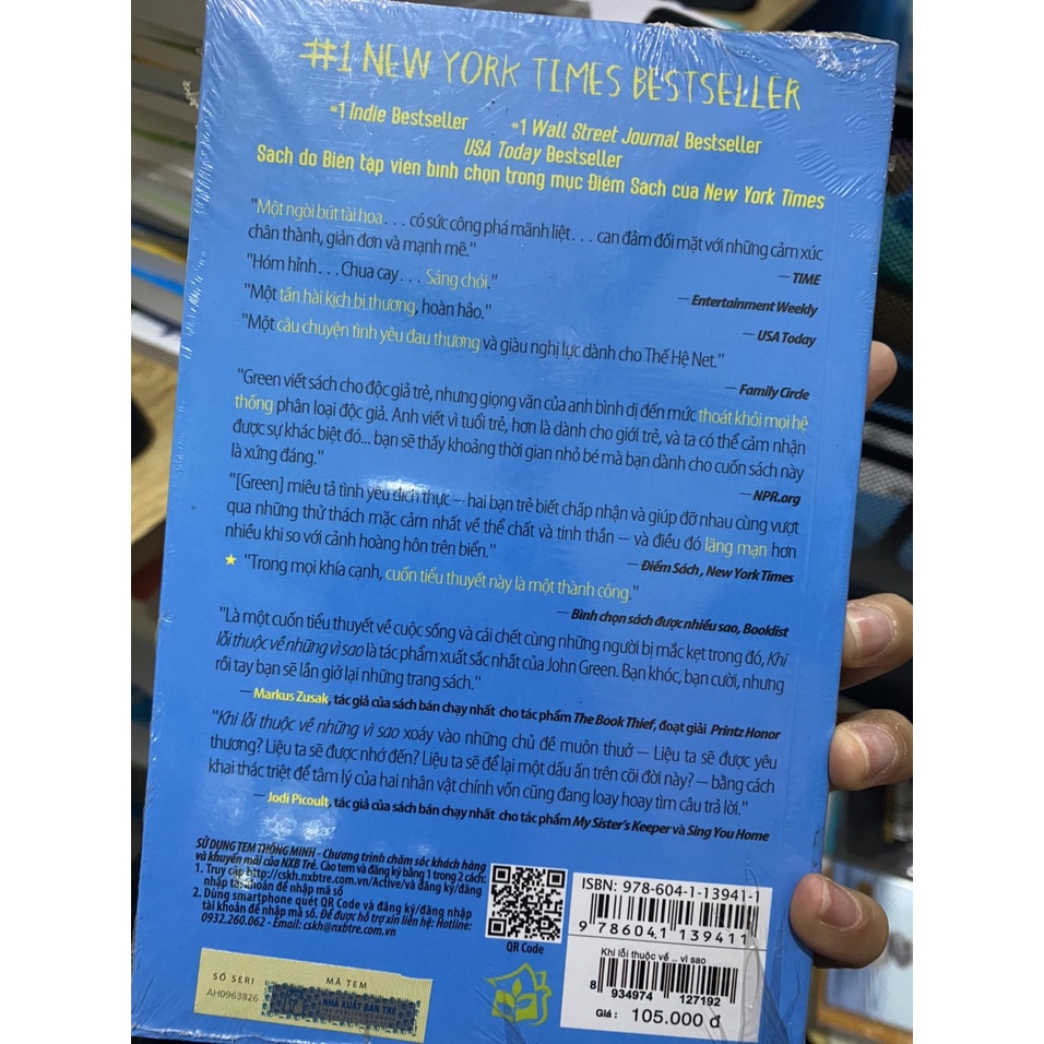 Sách - Khi lỗi thuộc về những vì sao ( NXB Trẻ )