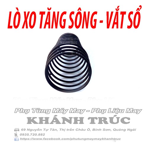 Lò xo tăng sông máy may vắt sổ công nghiệp