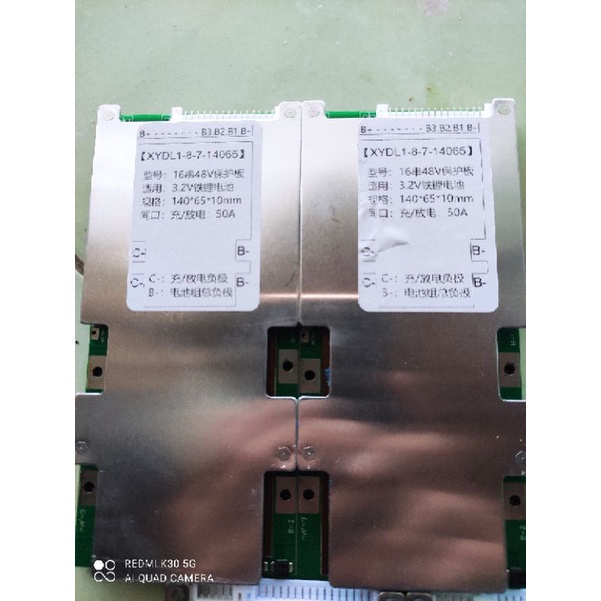 Bảng Mạch Cân Bằng bảo vệ sạc xả 72V50A 24s, 60V50A 20s, 48V50A 16s  Cho Pin Lithium 3.2v Lifepo4