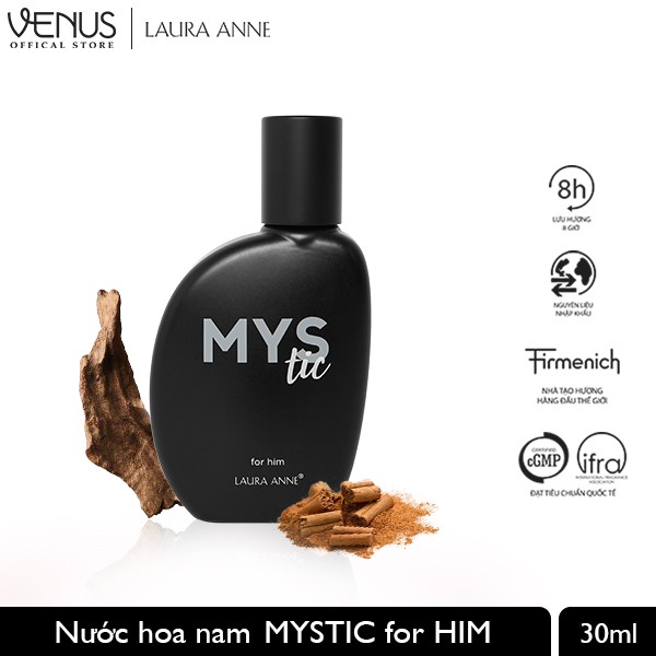 Nước hoa nam LAURA ANNE Mystic For Him chính hãng 30ml