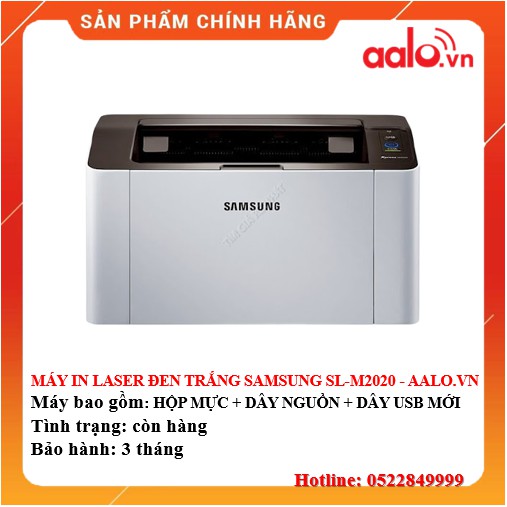 MÁY IN LASER ĐEN TRẮNG SAMSUNG SL-M2020 ĐÃ QUA SỬ DỤNG - AALO.VN