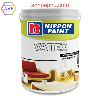 Sơn nước Nippon Vatex nội thất 17L - Màu Trắng