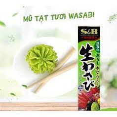 [Mã GROXUAN1 giảm 8% đơn 150K] Mù tạc tươi Wasabi S&B và Mù tạc vàng Karashi House - Tuýp 43g | BigBuy360 - bigbuy360.vn