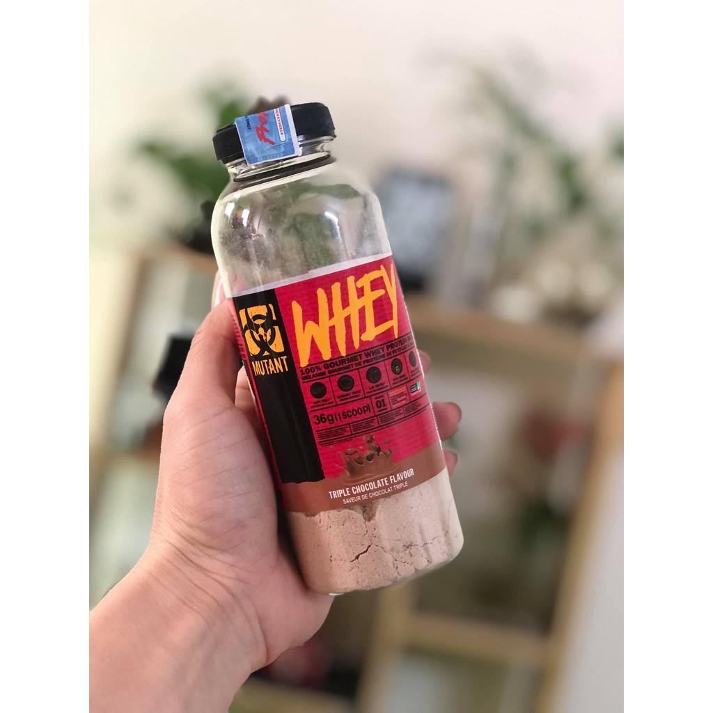 Sample Dùng Thử Sữa Tăng Cơ Mutant Whey Protein Chai 36g