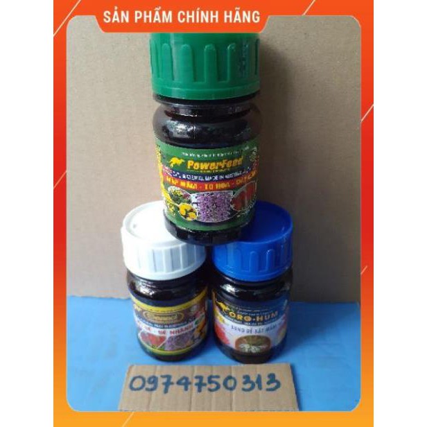 COMBO BỘ PHÂN BÓN NGUYÊN CHẤT CAO CẤP NHẬP KHẨU TỪ ÚC POWERFEED - SEASOL - ORG HUM