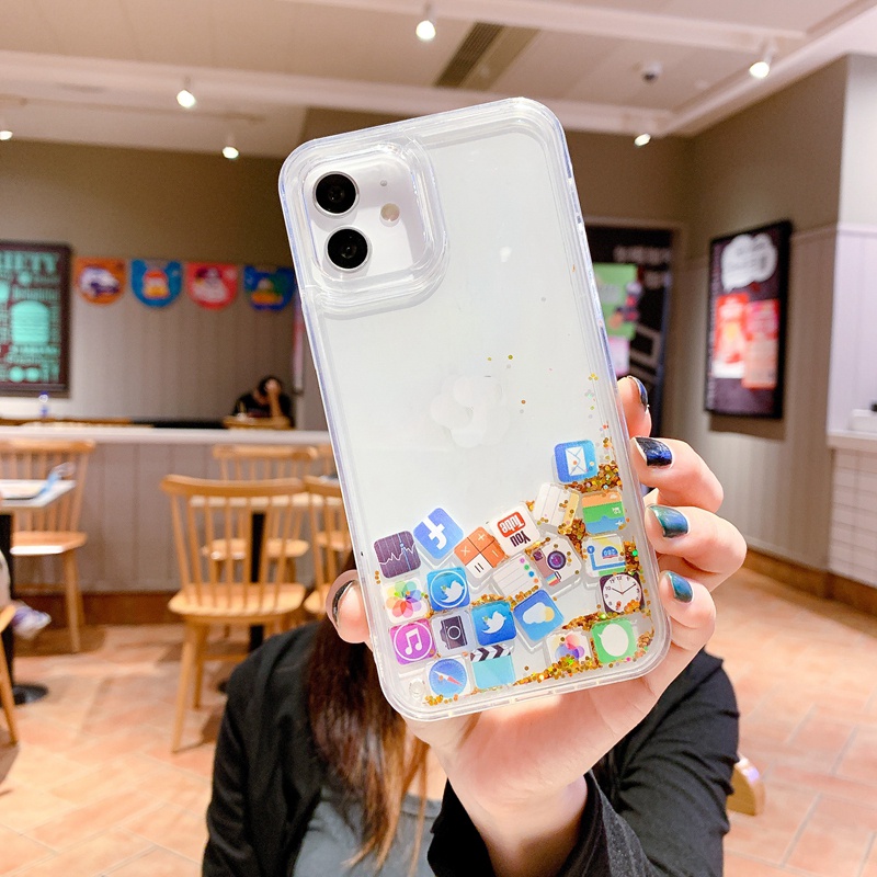 Ốp Điện Thoại Trong Suốt Chống Sốc Cho iPhone 14 13 12 11 Pro Max XS Max XR X 8 7 Plus