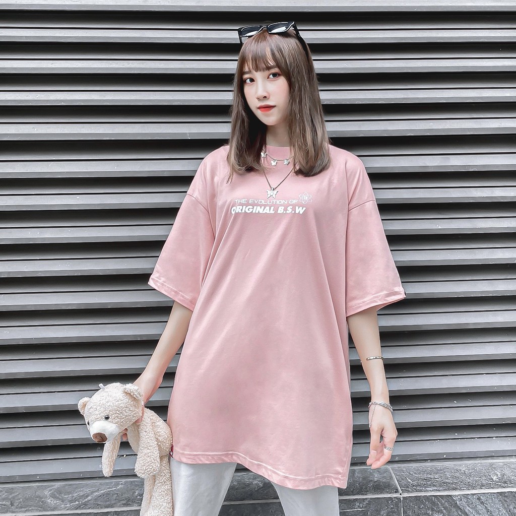 Áo thun ngắn tay BSW mẫu in Original cotton cao cấp