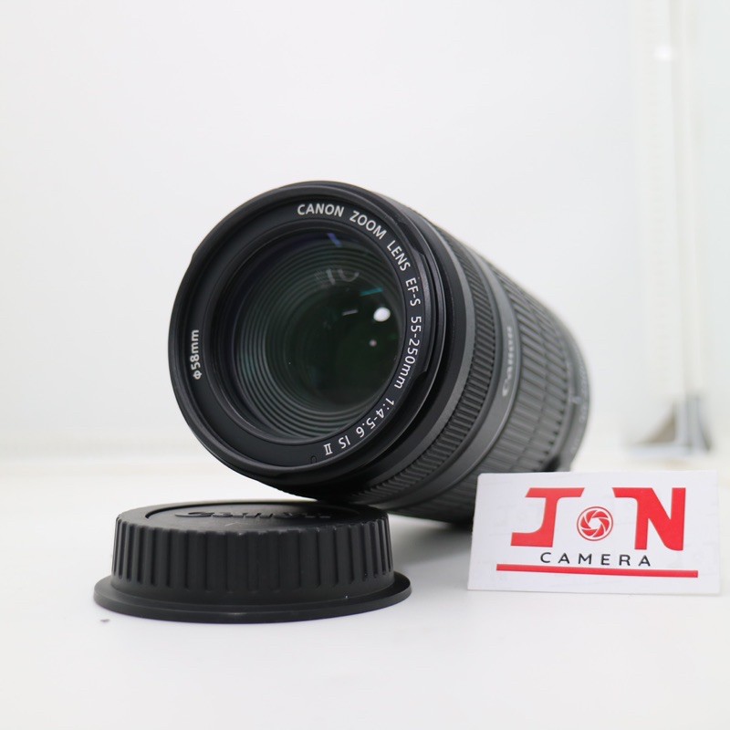 Ống Kính Canon EF-S 55-250mm f/4-5.6 IS II, Mới 95%