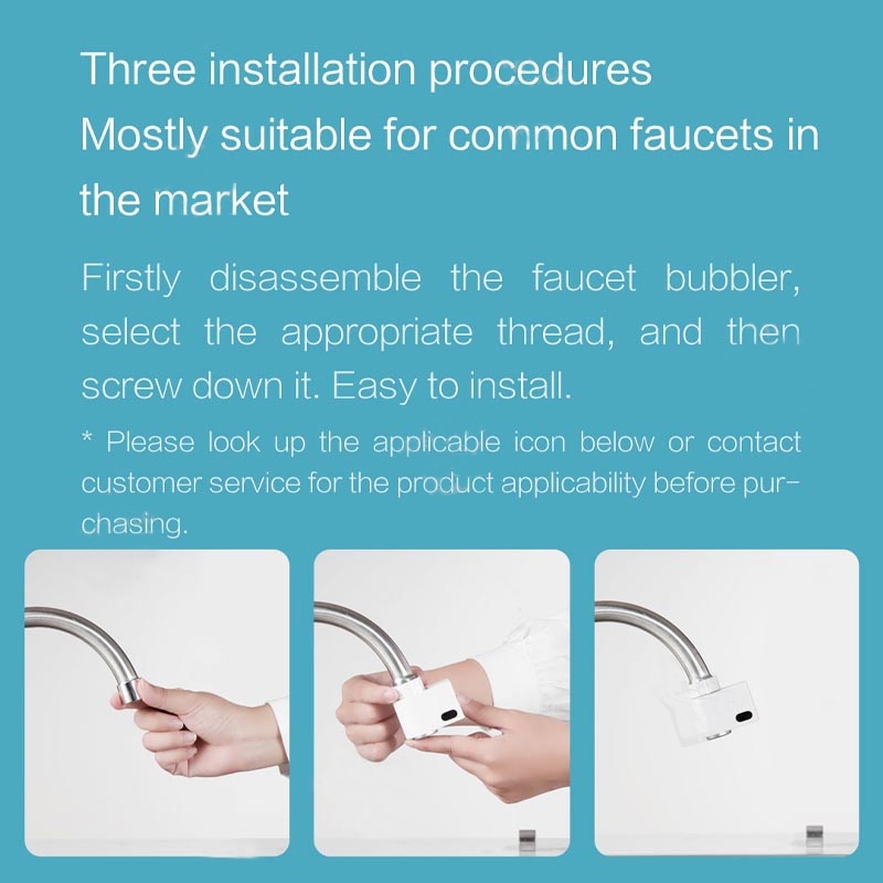 Vòi Nước Cảm Ứng Tự Động Xiaomi Lydsto Đầu vòi cảm ứng tiết kiệm nước  Biến Nhậy Thông Minh