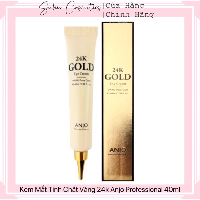 Kem Mắt  lChống Nhăn Và Thâm Quầng Mắt ANJO 24K Gold 40ml