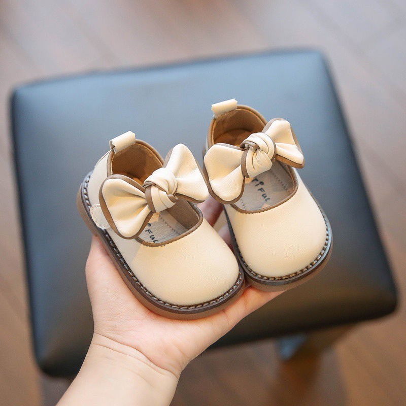 Giày búp bê bé gái quai nơ kiểu dáng xinh xắn bé gái từ 6 tháng đến 3 tuổi