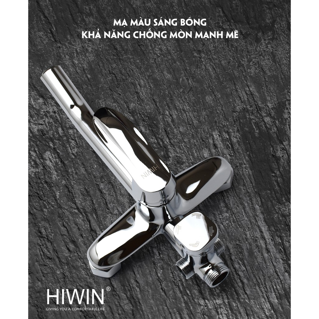 Bộ sen vòi đa năng 5 món cao cấp sáng bóng Hiwin KF-106
