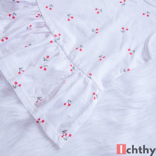 Set váy họa tiết cherry - Thời trang HM