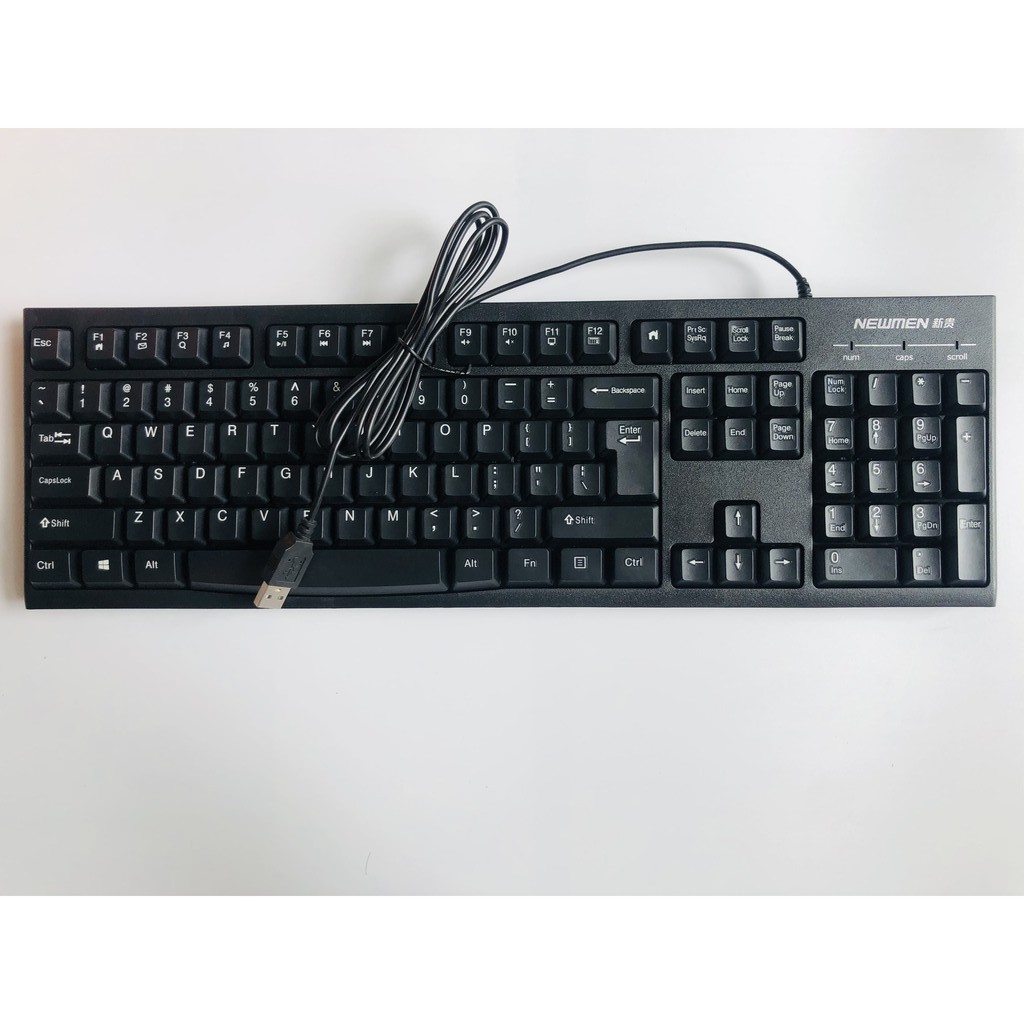 Bàn Phím Máy Tính Có Dây NEWMEN E007 Bảo Hành 24T