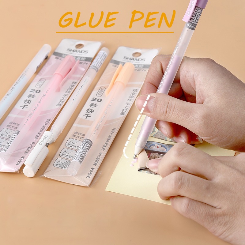 1 Bút Keo Dạng Lỏng Nhanh Khô Hình Chấm Bi Màu Sắc Thủ Công Cho Học Sinh DIY
