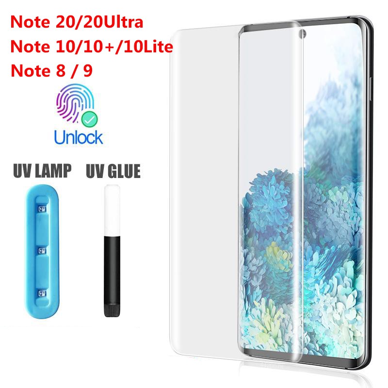 Kính Cường Lực Bảo Vệ Màn Hình Samsung Galaxy Note20 Note20Ultra Note10 Note10Lite Note10 + Note9 Note8