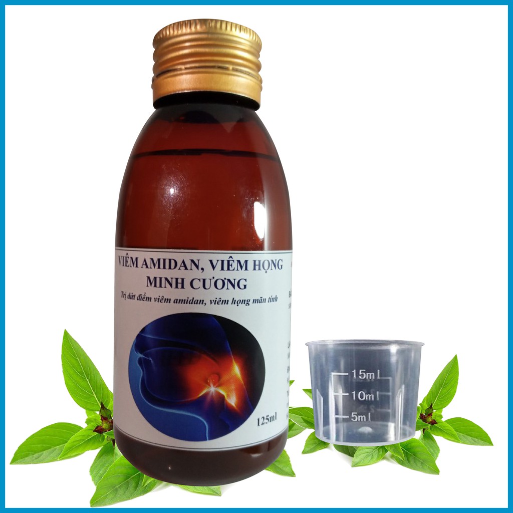 Viêm amidan viêm họng Minh Cương thảo mộc tự nhiên