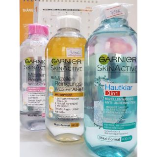 Tẩy trang Garnier nội địa Đức